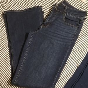 Flare leg jeans